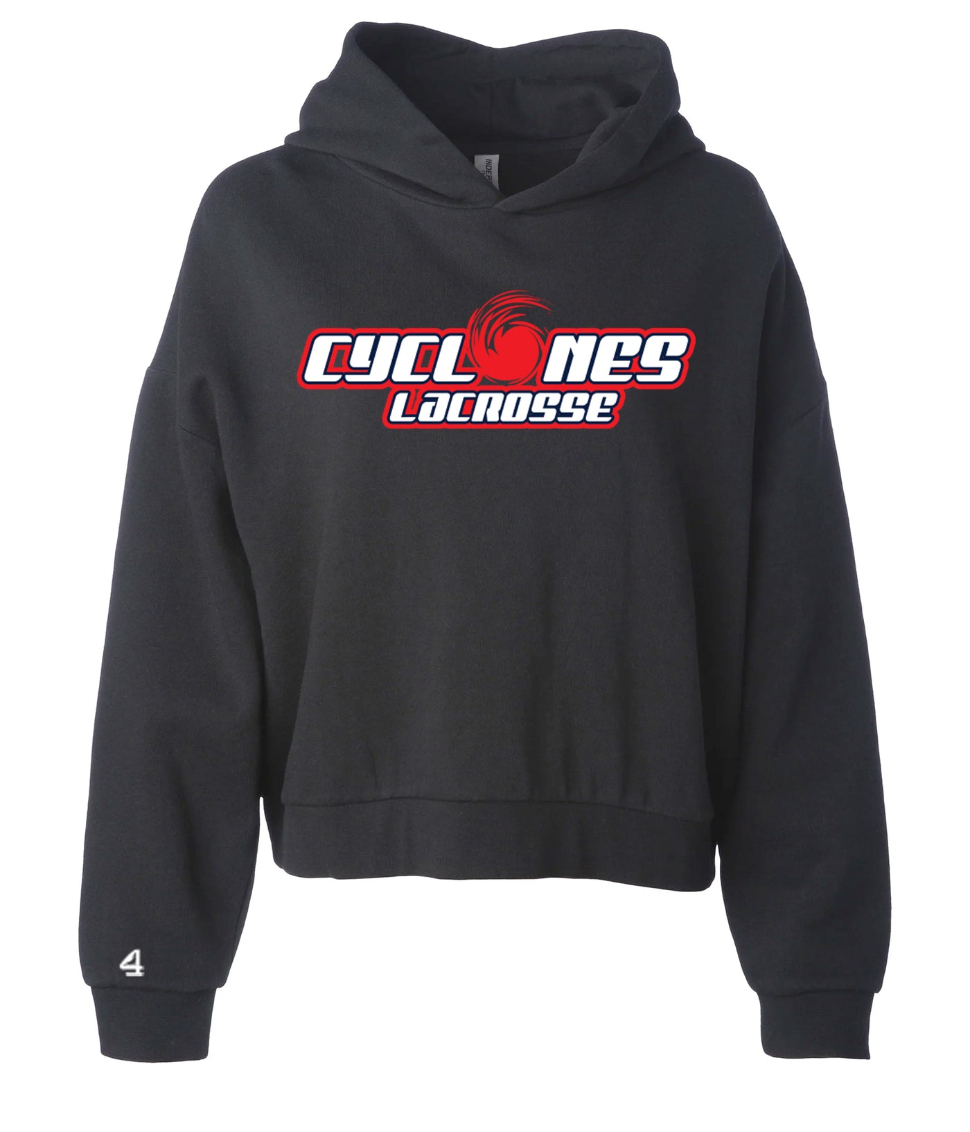 South Side Cyclones Lacrosse Womens Hoodie