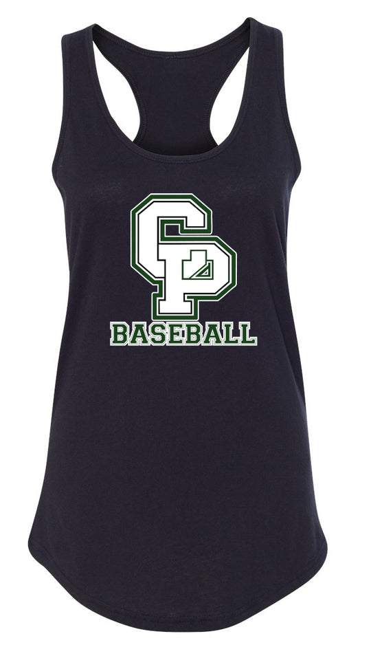 CARLE PLACE BASEBALL Racerback Tank