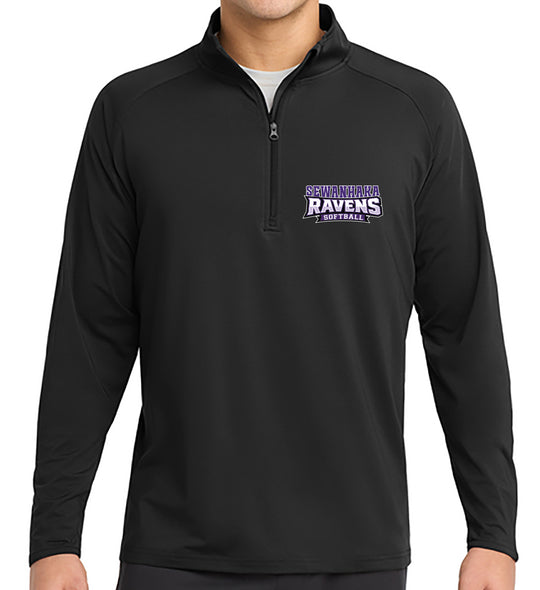 Sewanhaka Softball Embroidered 1/4 zips