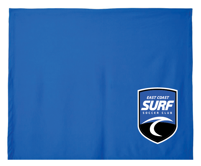 East Coast Surf Soccer Club Heavy Blend Stadium Blanket