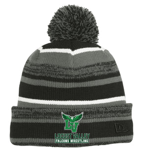 Locust Valley Falcons Wrestling Wrestling Pom Pom Hat