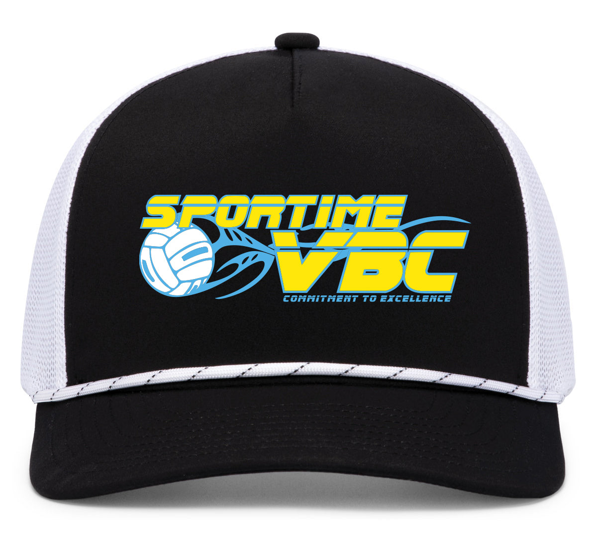 Sportime VBC Volleyball Trucker Hat with rope