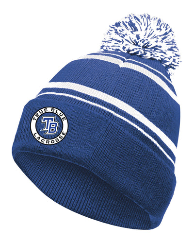 TRUE BLUE Lacrosse Pom Pom Hat