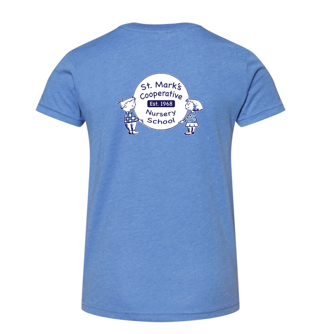 St. Mark's Nursery School Boys Swinging into the twos Youth and Toddler Tshirt