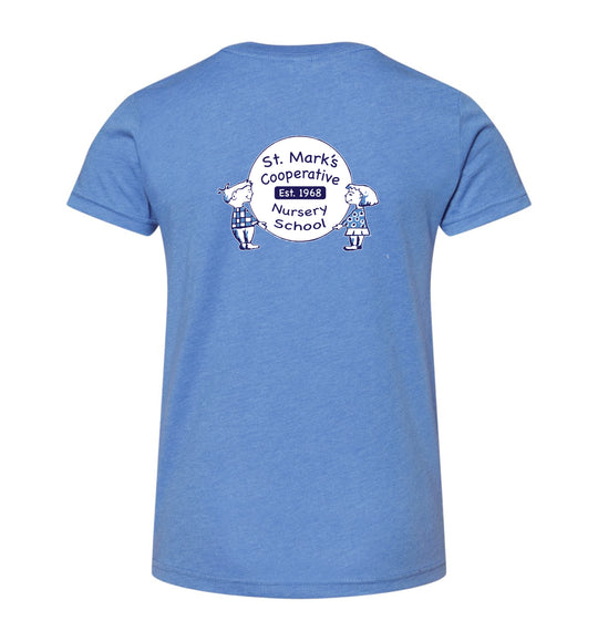St. Mark's Nursery School Boys Swinging into the twos Youth and Toddler Tshirt