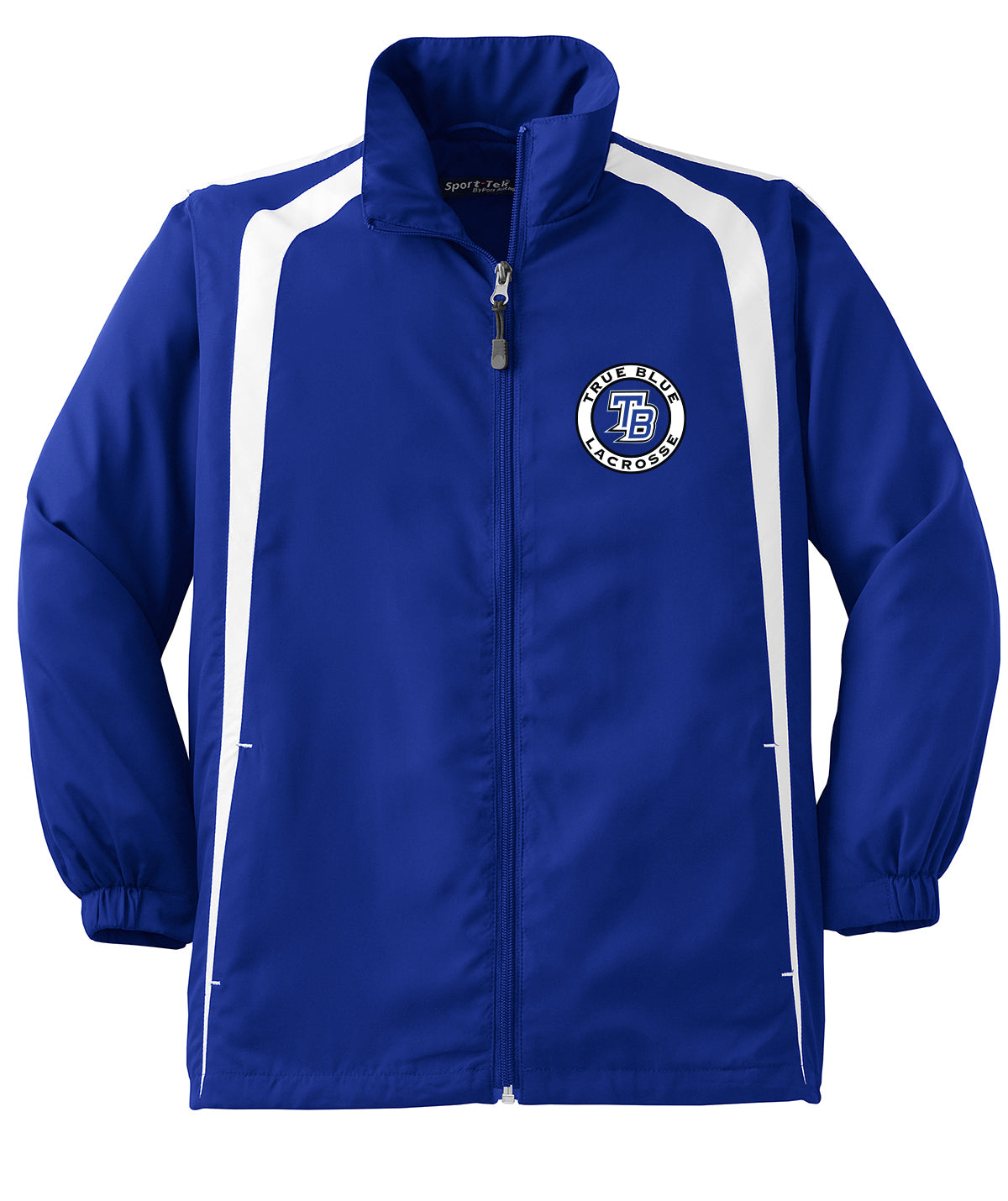 TRUE BLUE Lacrosse Youth Full Zip Hooded Jacket