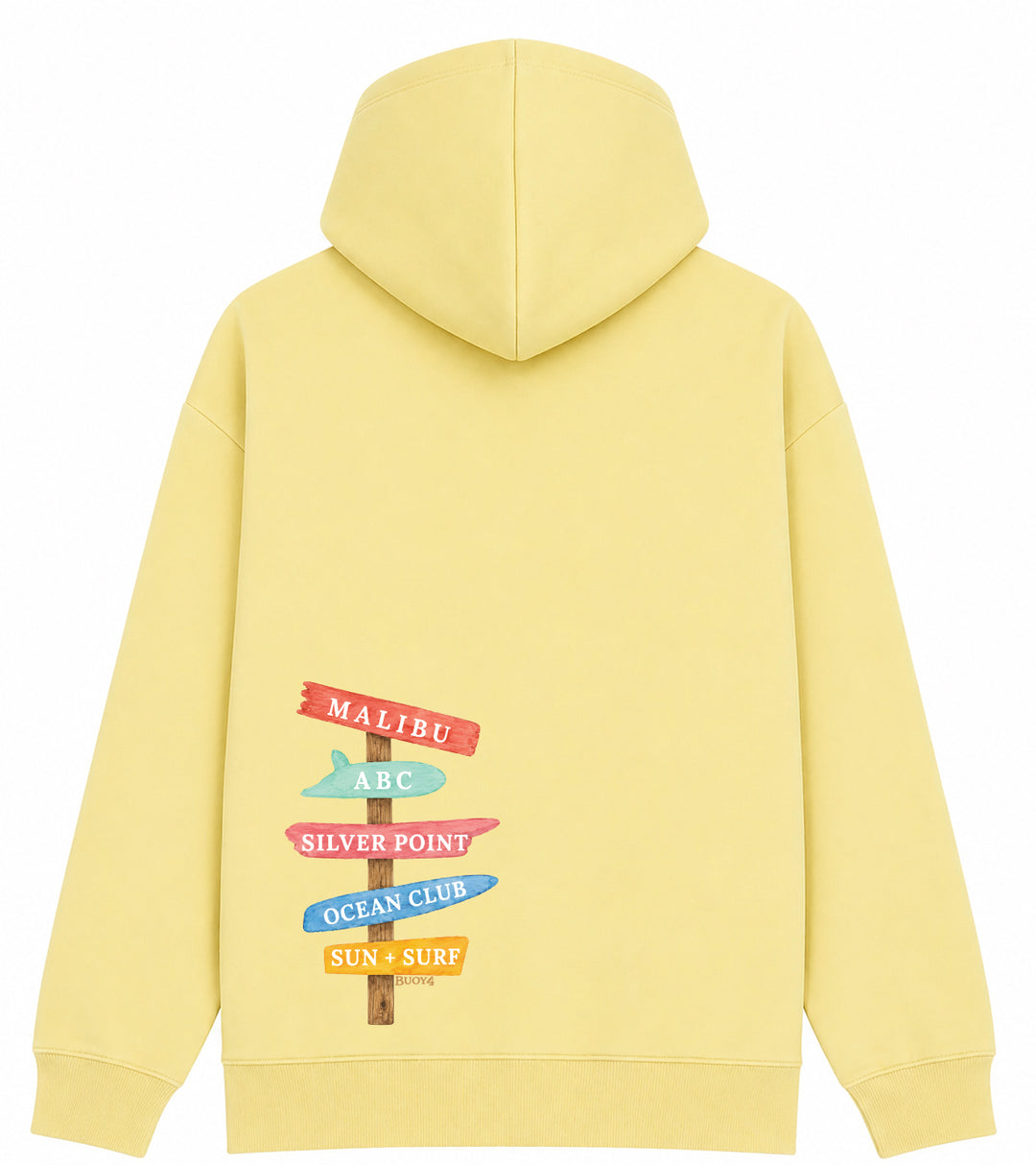 Buoy4 Welcome to Atlantic BEACH NY Oversized hoodie