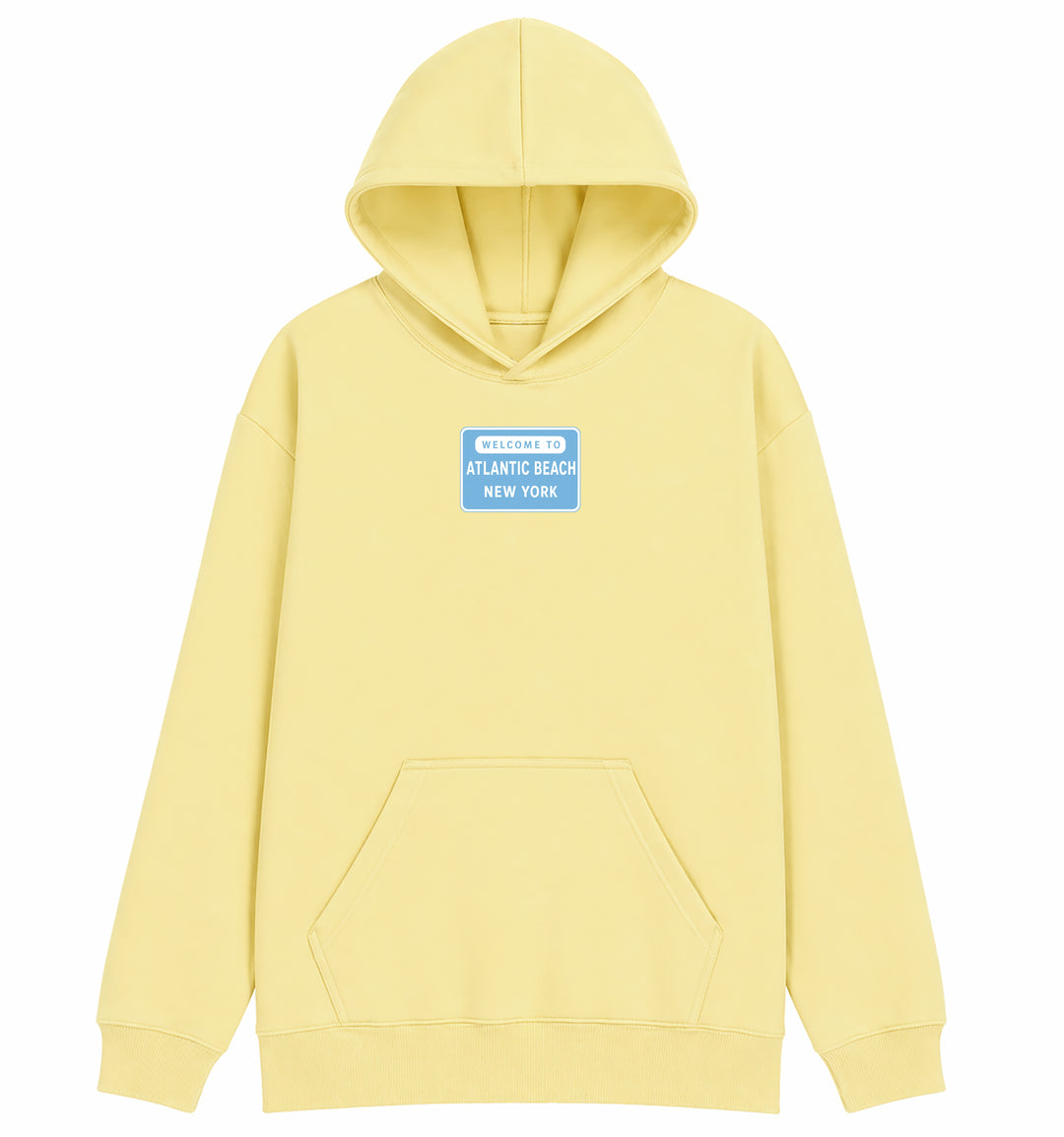 Buoy4 Welcome to Atlantic BEACH NY Oversized hoodie
