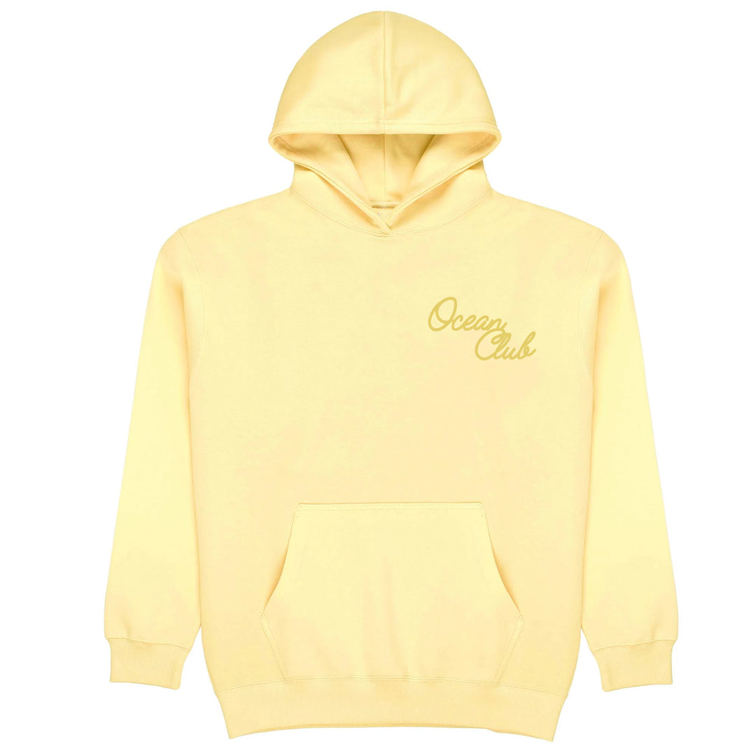 The Ocean Club Script MONO-TONE Women's Oversized Hoodie