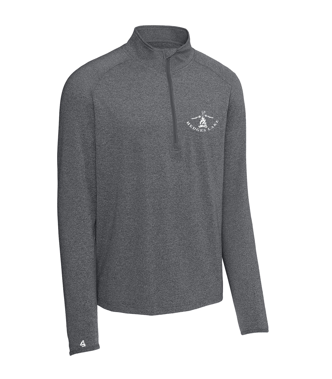 Hedges Lake Campfire 1/4 zip long sleeve