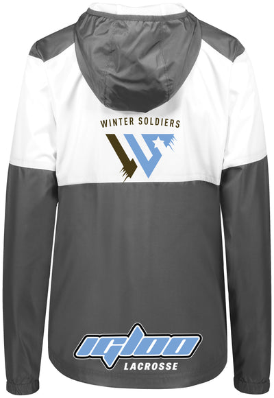 Winter Soldiers Igloo Youth Lacrosse Full-Zip Embroidered Jacket