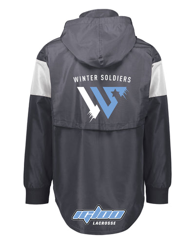 Winter Soldiers Igloo Lacrosse Full-Zip Embroidered Jacket