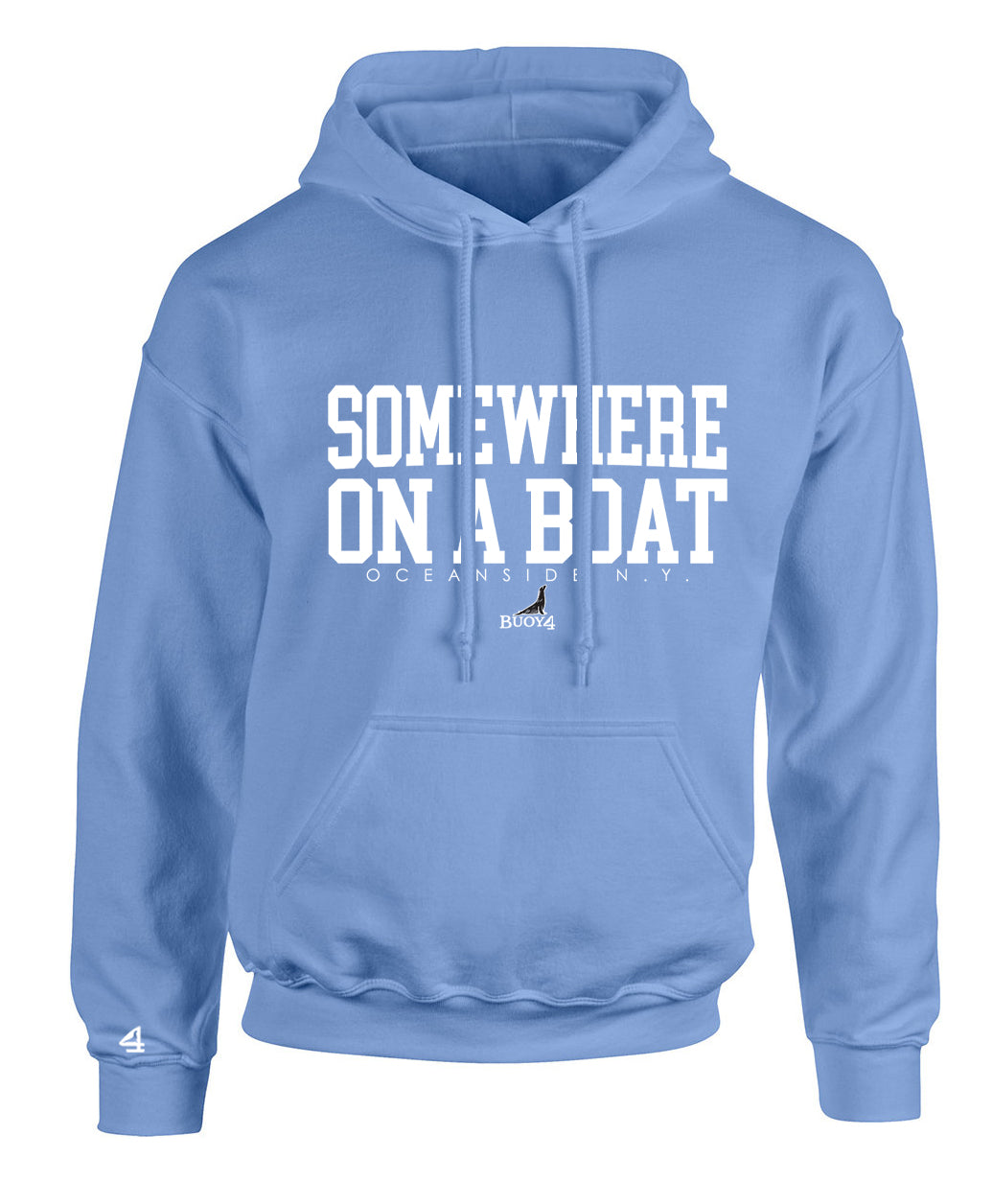 Buoy 4 Somewhere on a Boat Hoodie