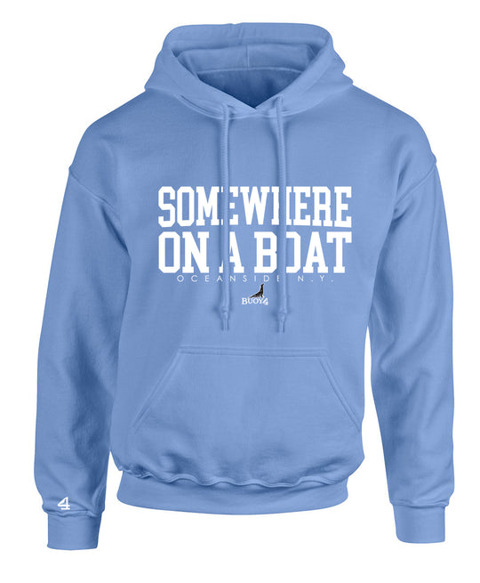 Buoy 4 Somewhere on a Boat Hoodie