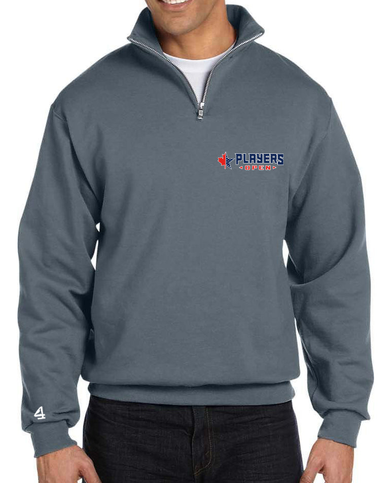 Open Series Players Embroidered and printed 1/4 Zip