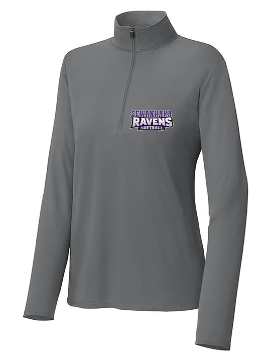 Sewanhaka Softball Embroidered Women's 1/4 zips