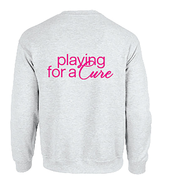 East Rockaway Volleyball Playing for a Cure Crewneck