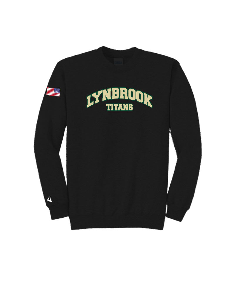 Lynbrook TITANS Lacrosse Crewneck Sweatshirt