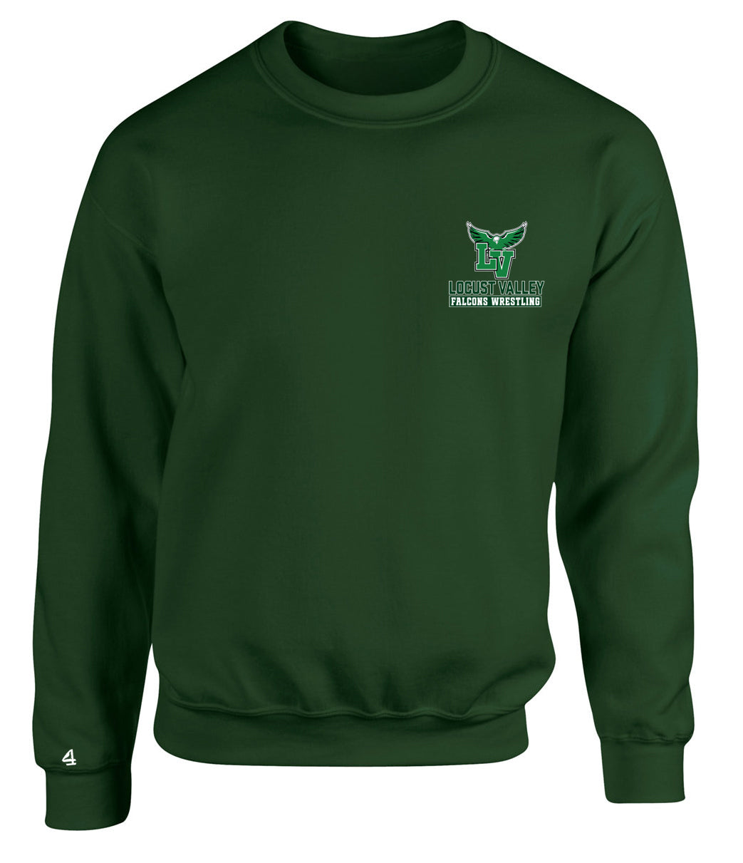 Locust Valley Falcons Wrestling Crewneck Sweatshirt