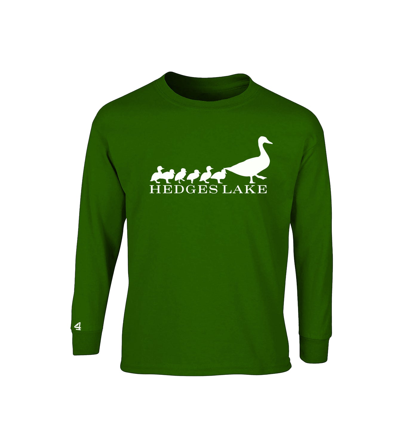 Hedges Lake Ducks Long sleeve tshirt