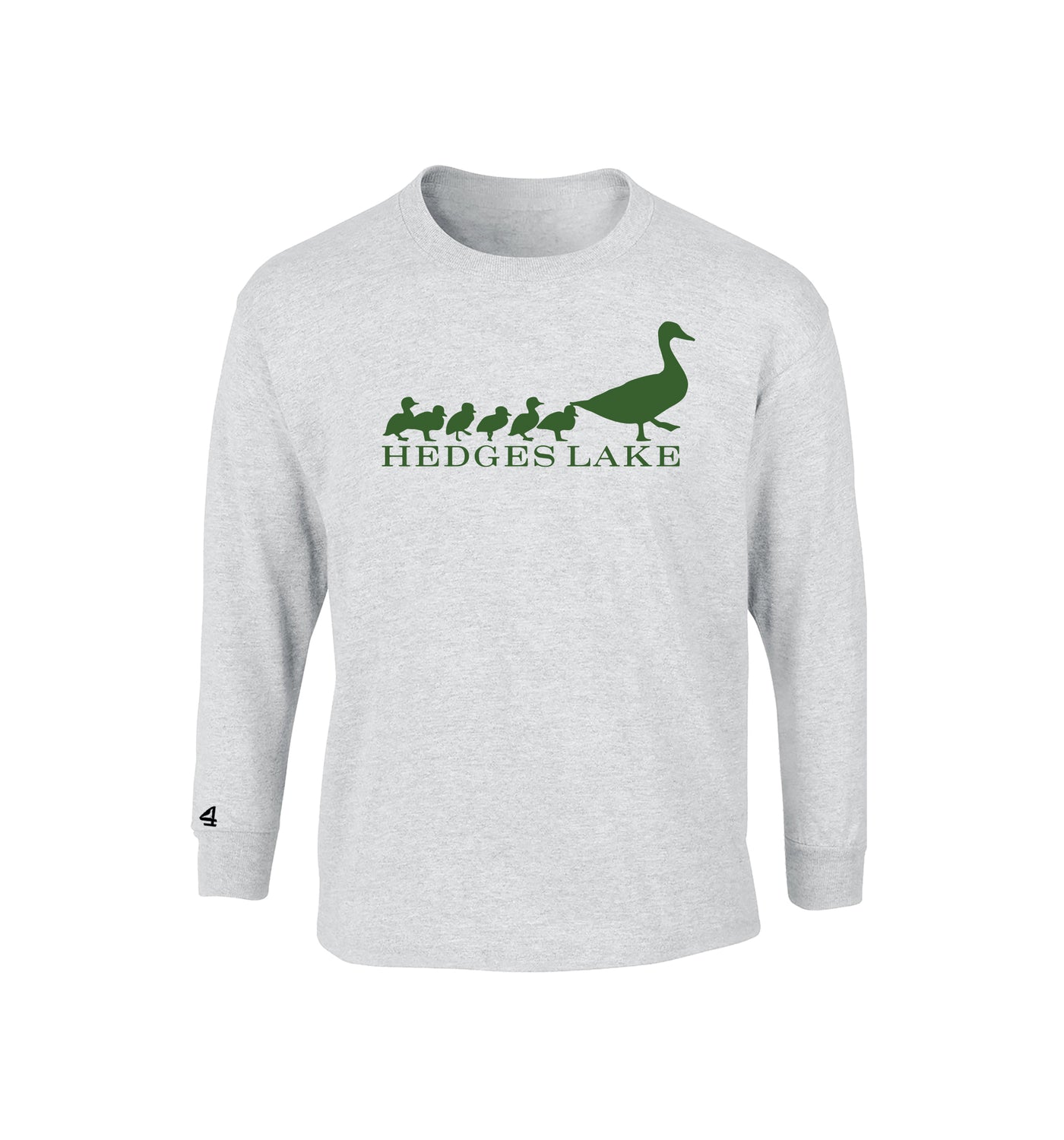 Hedges Lake Ducks Long sleeve tshirt