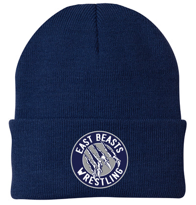 East Beasts Wrestling  Knit Cap