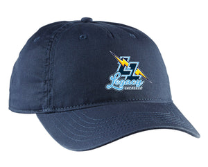 Lightning Legacy Lacrosse Embroided Baseball Cap