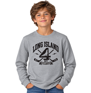 LONG ISLAND HOCKEY CLUB LIGHTNING LONG SLEEVE GRAPHIC TEE