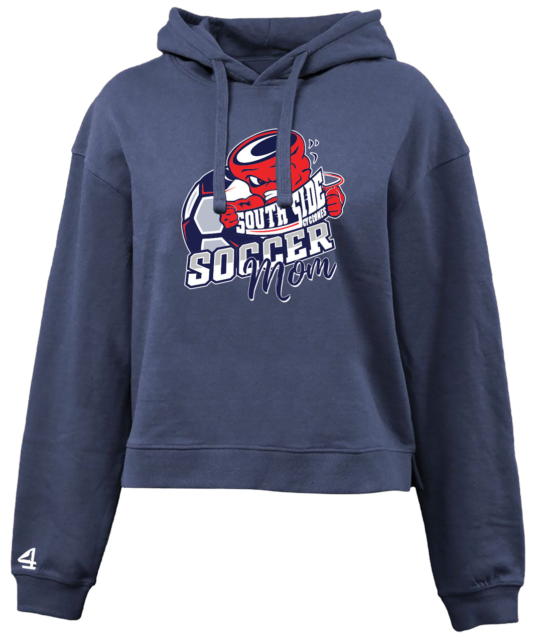 SSHS Cyclones Soccer Mom Cropped Hoodie