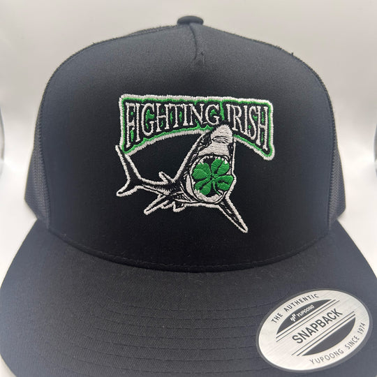 Buoy4 Fighting Irish Embroidered Trucker Hat