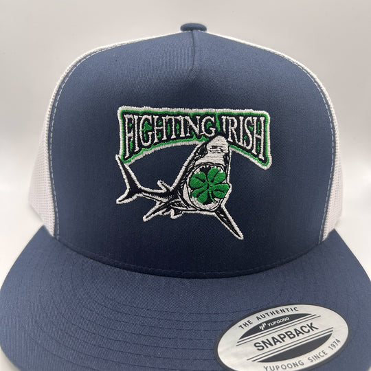 Buoy4 Fighting Irish Embroidered Trucker Hat