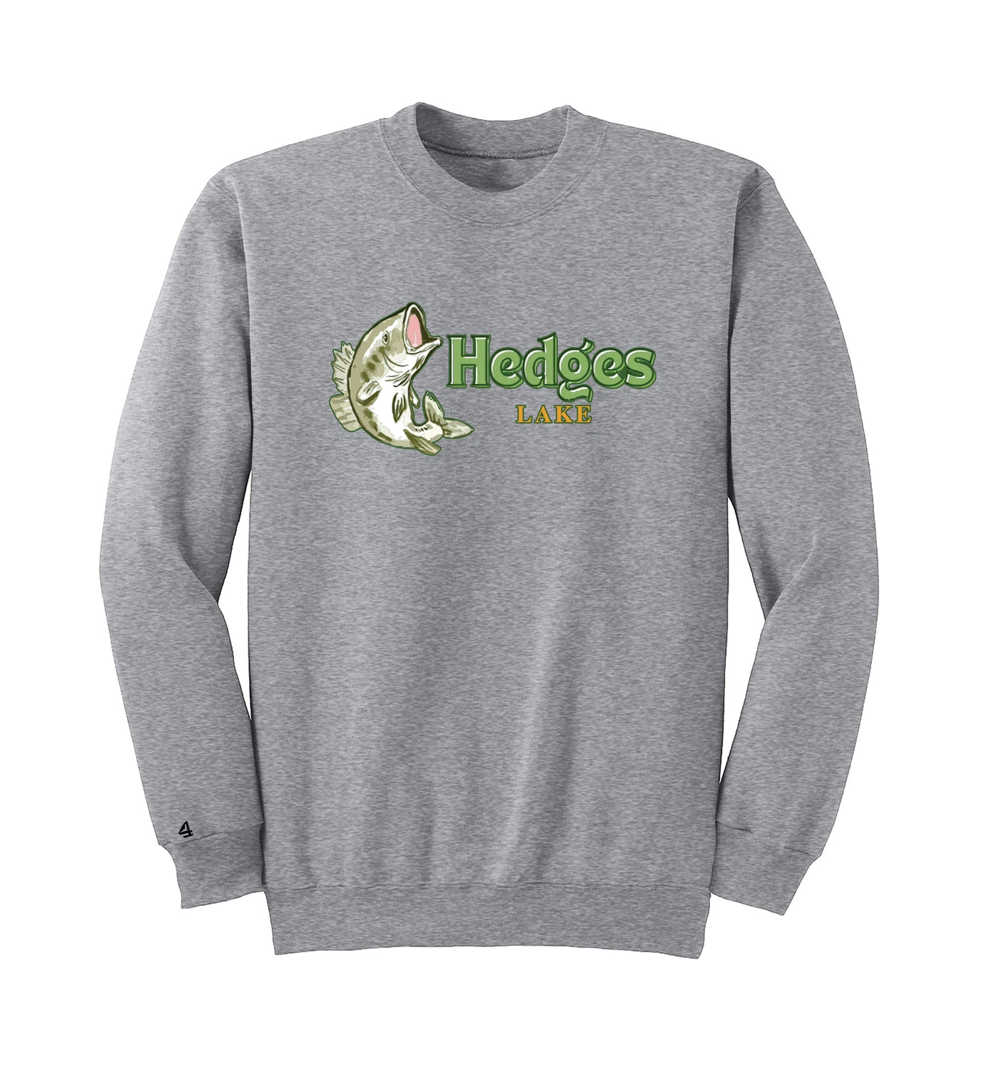 Hedges Lake Fish Crewneck Sweatshirt