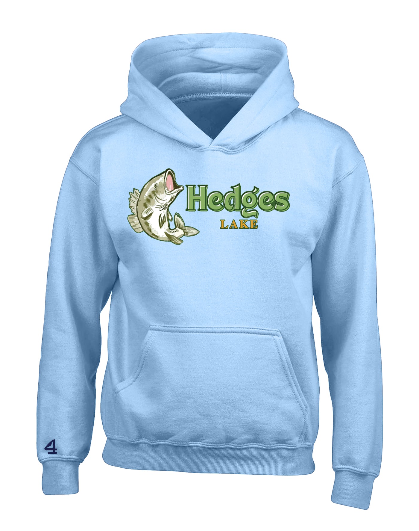 Hedges Lake Fish Hoodie