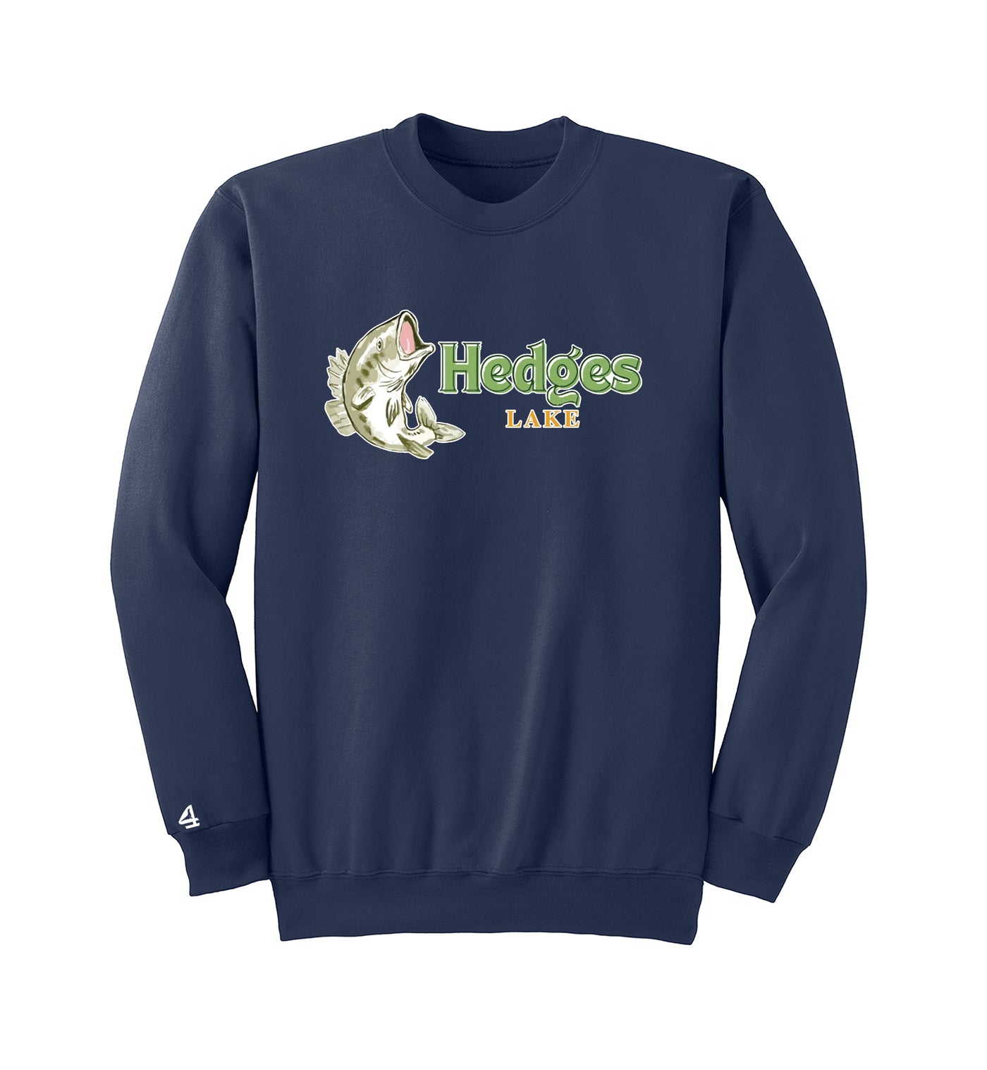 Hedges Lake Fish Crewneck Sweatshirt