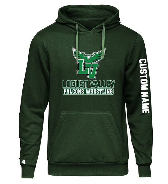 Locust Valley Falcons Wrestling Team Spirit Hoodie