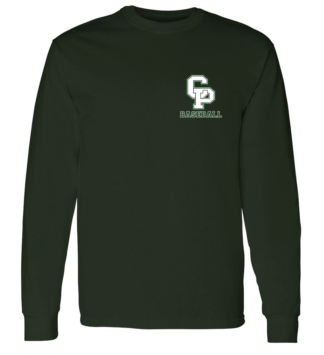 CARLE PLACE BASEBALL  LS T-Shirt