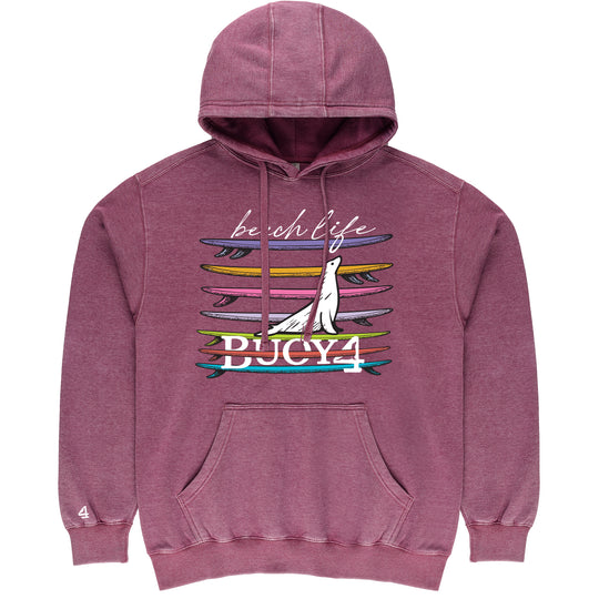 Buoy 4 Beach Life Vintage Hoodie