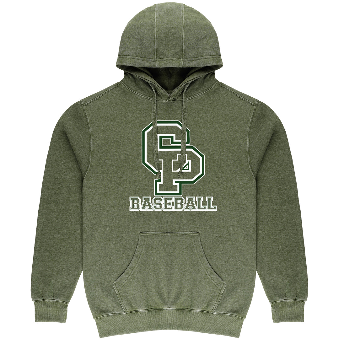 CARLE PLACE BASEBALL Vintage Hoodie