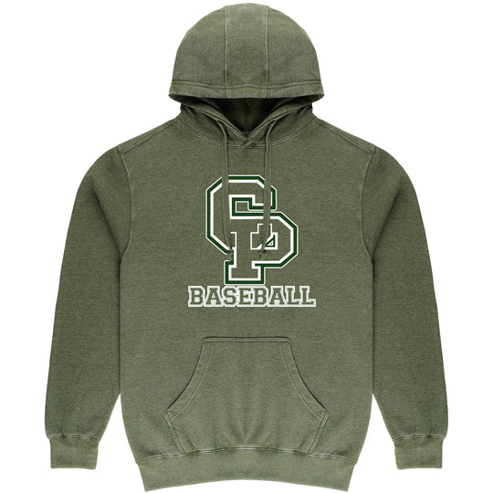 CARLE PLACE BASEBALL Vintage Hoodie