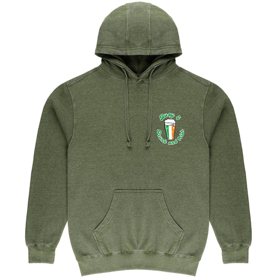 BINGHAMTON IRISH DAY CHEERS VINTAGE HOODIE