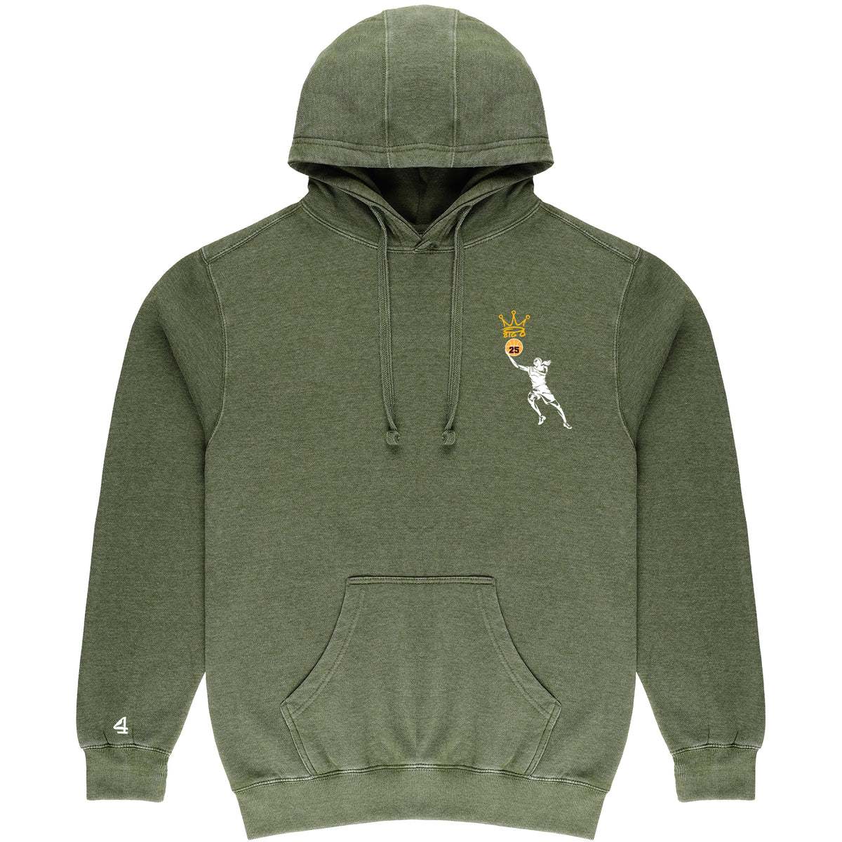 Buoy4 Big O Vintage Embroidered Hoodie