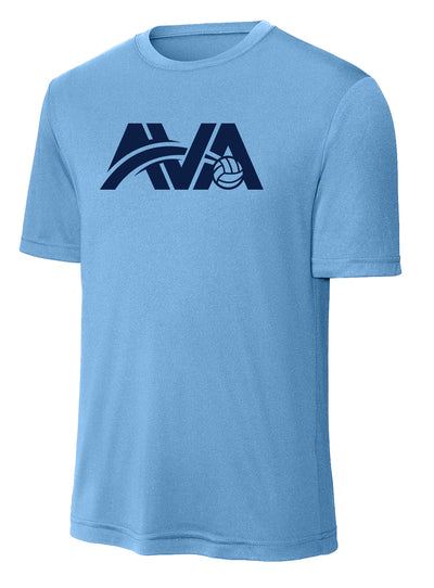 AVA Atlantic Volleyball Academy Coach Short Performance Sleeve Shirt