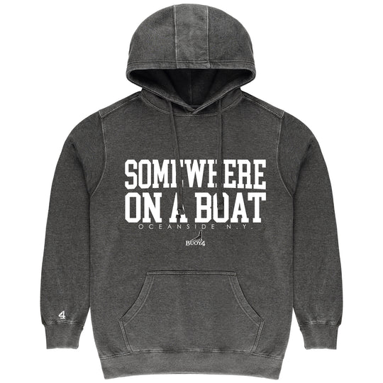 Buoy 4 Somewhere on a Boat vintage Hoodie