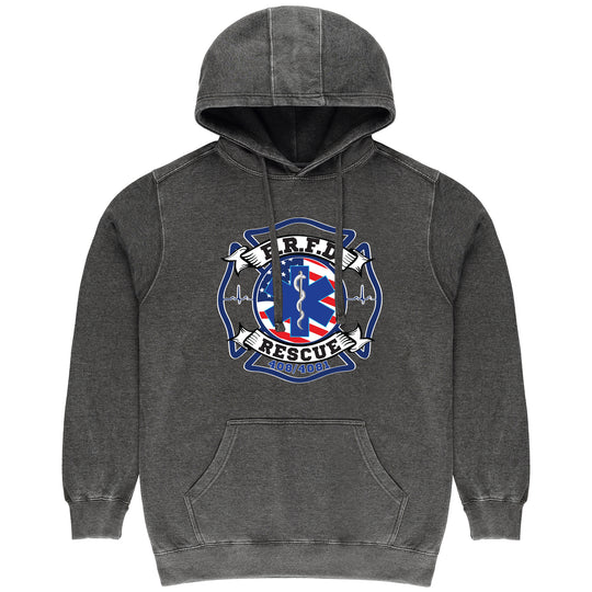 E.R.F.D. RESCUE VINTAGE HOODIE