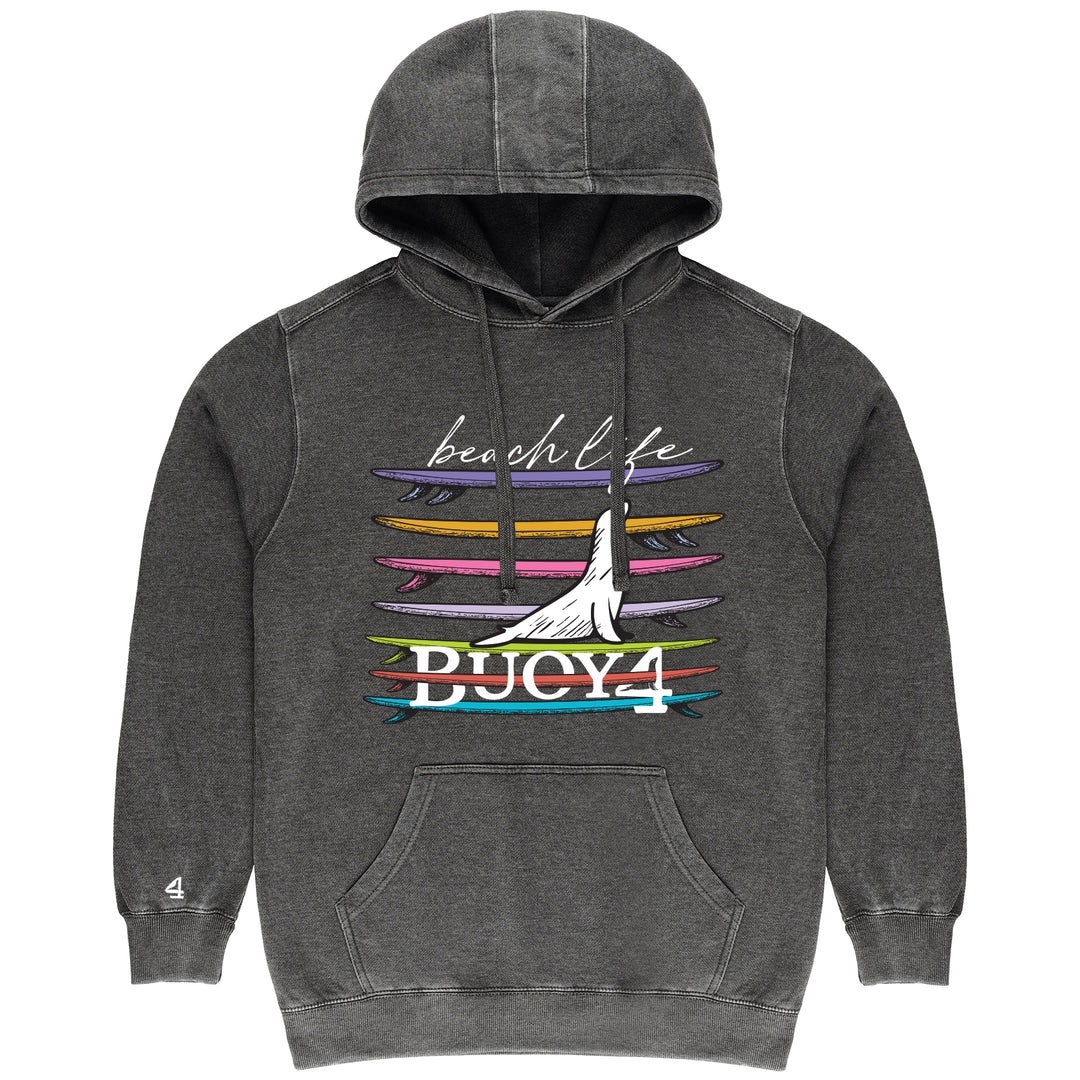Buoy 4 Beach Life Vintage Hoodie