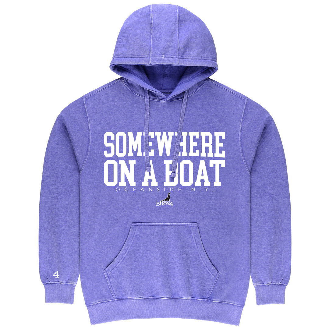 Buoy 4 Somewhere on a Boat vintage Hoodie