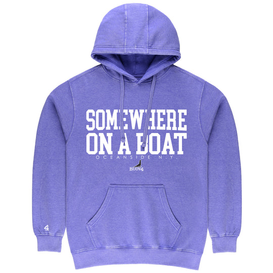 Buoy 4 Somewhere on a Boat vintage Hoodie