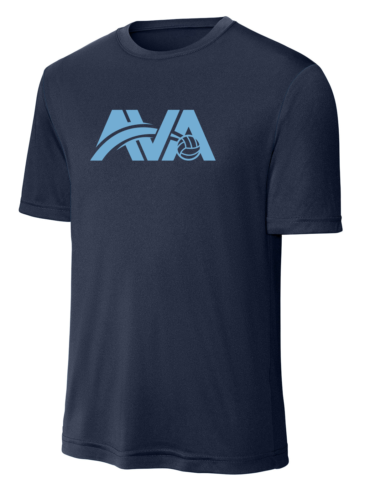 AVA Atlantic Volleyball Academy Coach Short Performance Sleeve Shirt