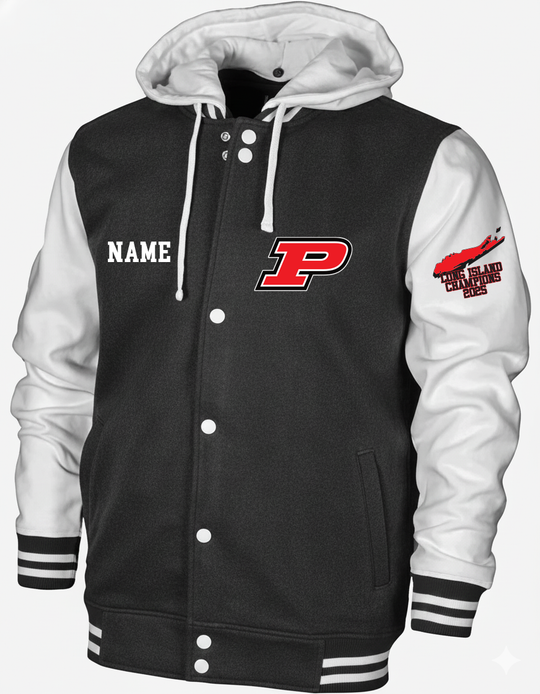 Plainedge Girls Flag Football Letterman Varsity Jacket