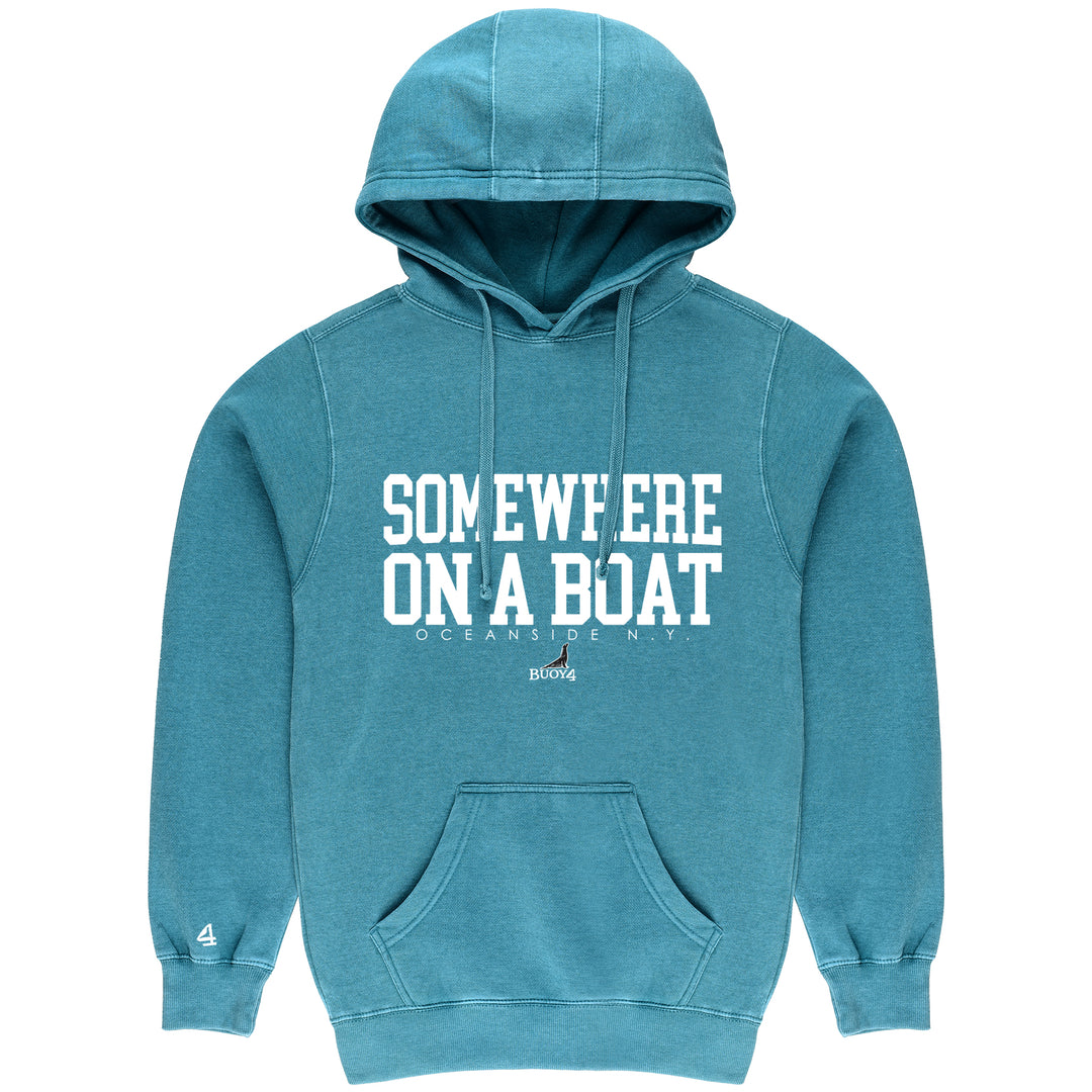 Buoy 4 Somewhere on a Boat vintage Hoodie